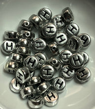 Acrylic Plastic Letter Beads 7mm