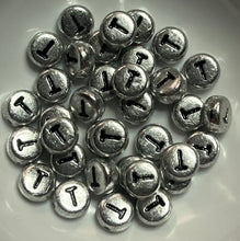 Acrylic Plastic Letter Beads 7mm