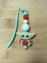 Bookmark Metal with Silicone Focal Beads