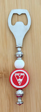 AFL Beaded Bottle Opener Stainless Steel