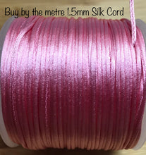 Cord Silk/ Poly Blend 1.5mm Buy by the metre