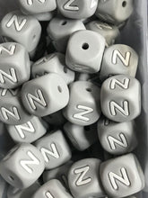 12mm Letter Grey